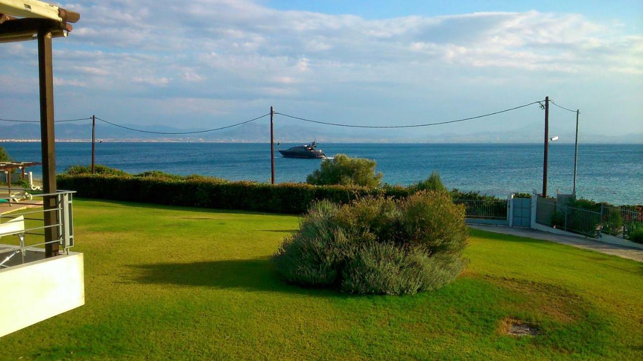 Beautiful House By The Sea,Loutraki Skaloma. Villa Eksteriør bilde