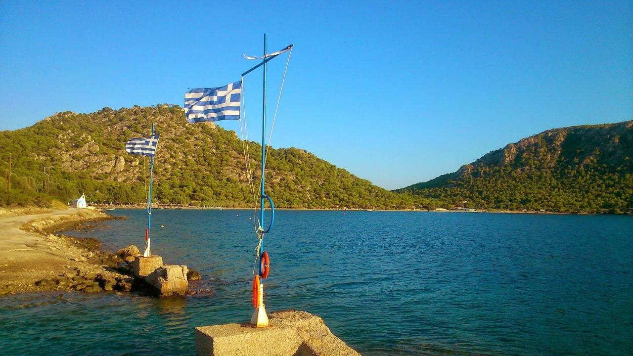 Beautiful House By The Sea,Loutraki Skaloma. Villa Eksteriør bilde