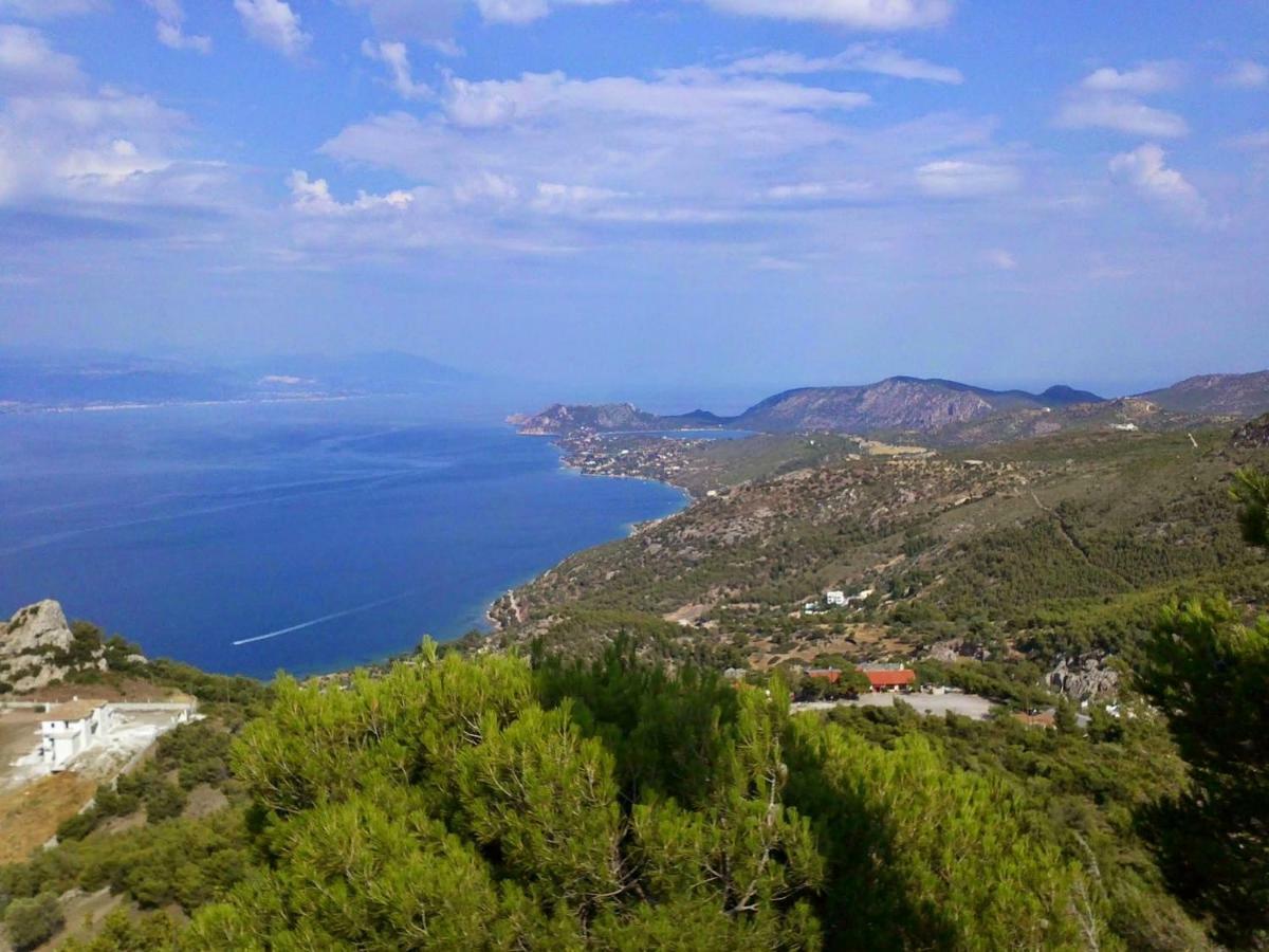 Beautiful House By The Sea,Loutraki Skaloma. Villa Eksteriør bilde